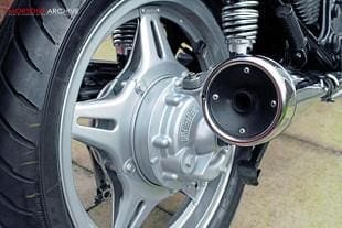 Honda CX500 exhaust