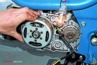 Checking ignition timing