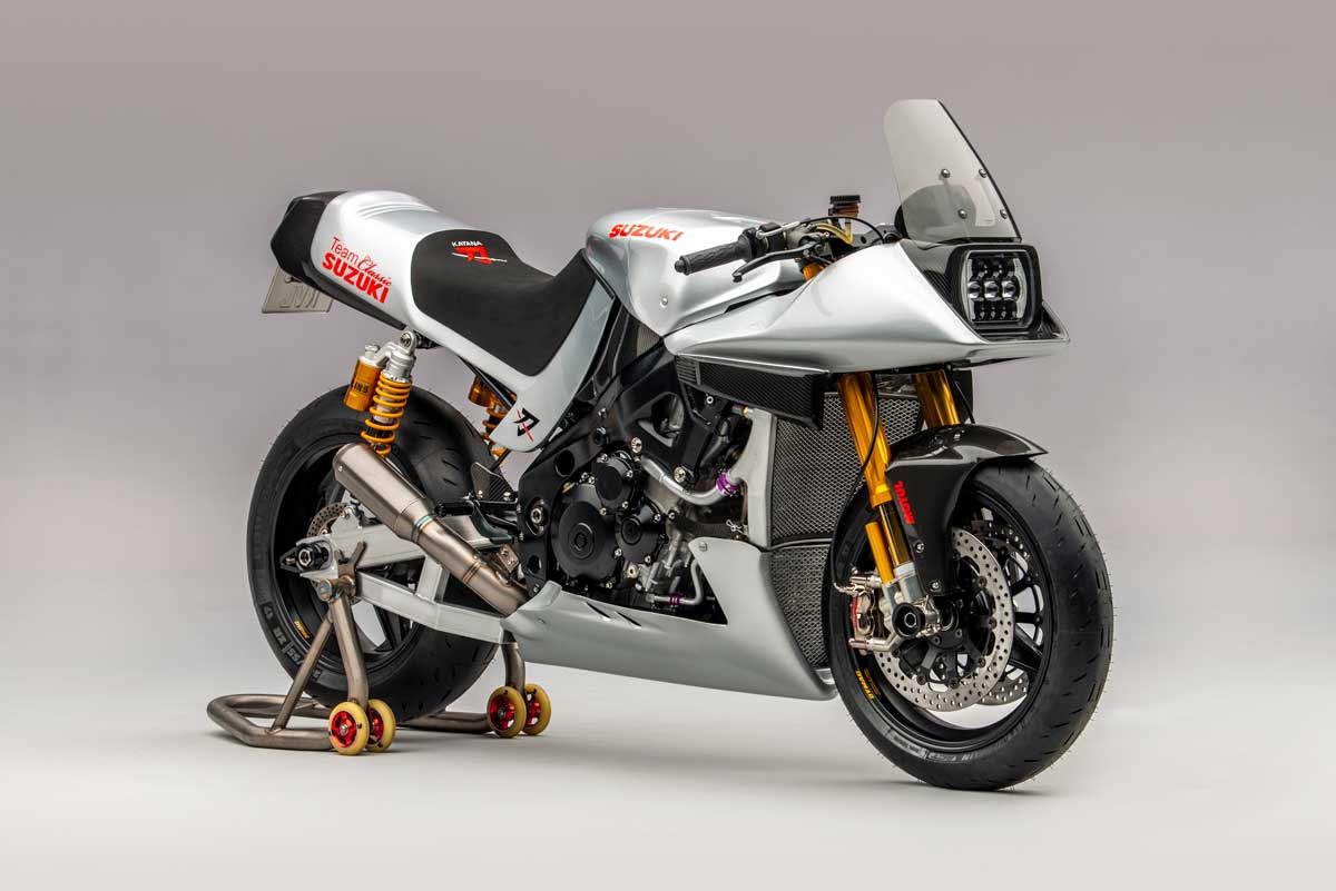 Team Classic Suzuki unveils Katana project build based on GSX-R1000 WSB racer