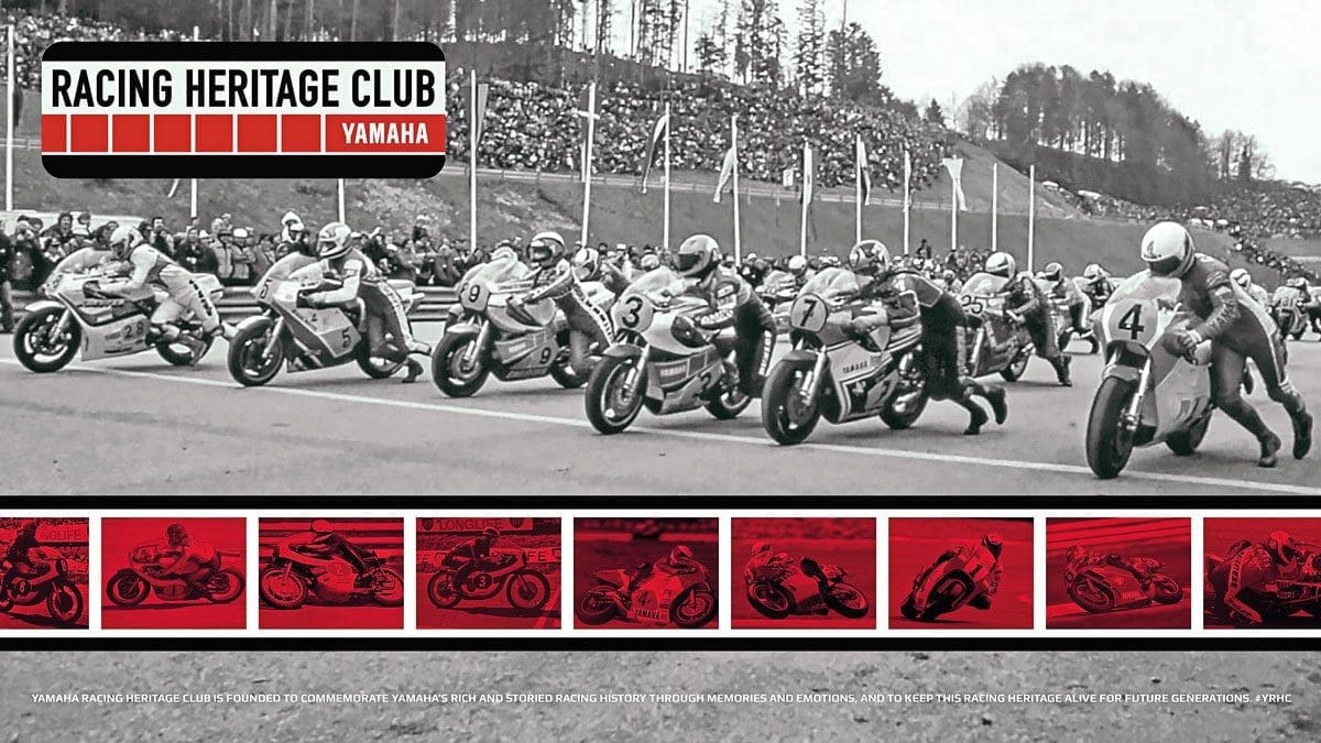 Yamaha announces formation of Yamaha Racing Heritage Club