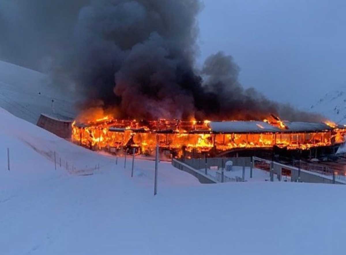 Top Mountain Crosspoint museum engulfed in flames