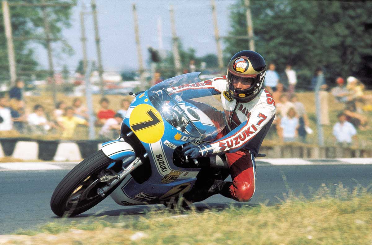 Barry Sheene Daytona 1975