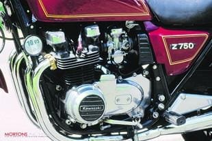 Kawasaki motorcycle engine