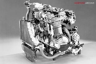 Kawasaki GPZ600R motorcycle engine
