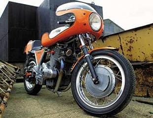 Laverda SFC replica. The classic Italian superbike