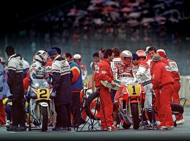 1987: Czech GP – “in those days the gravel was a bit coarser”