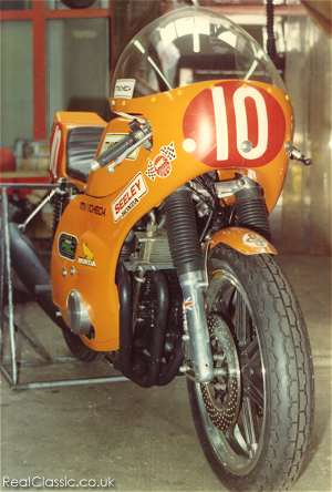 Gaiters on a racer...