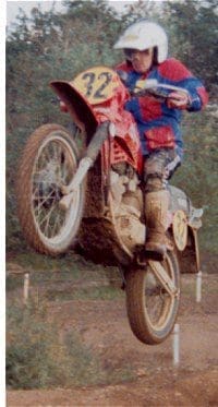 Last Enduro, 1994. Not bad for a 55-year-old shortie!