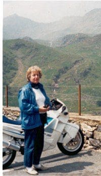 In Snowdonia, 1994, with SWMBO