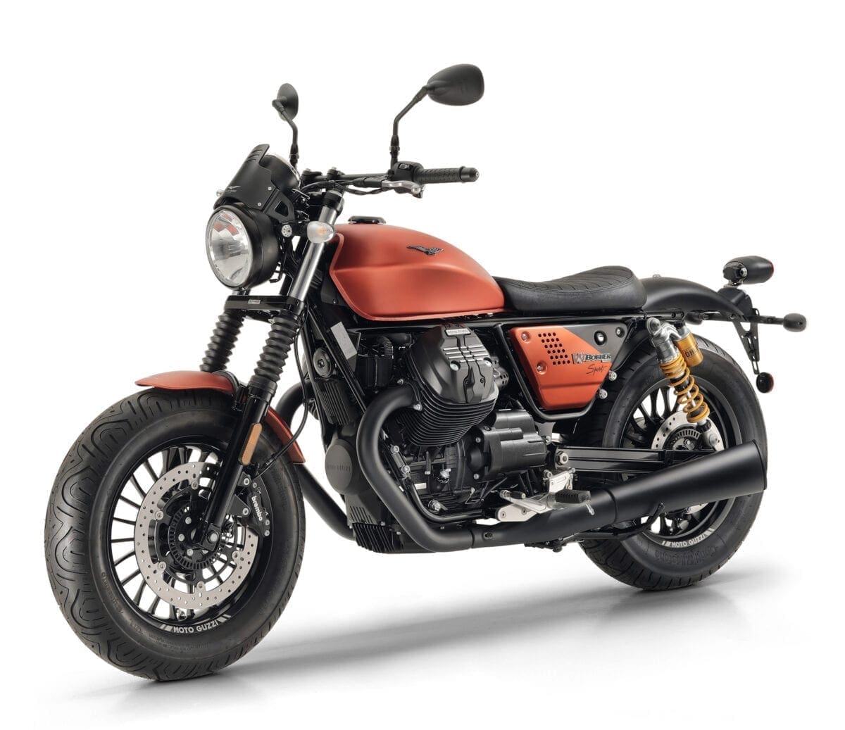 Moto Guzzi’s new Bobber Job!