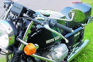 1977 Moto Guzzi S3 classic Italian motorcycle