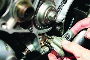 Motorcycle oil pump