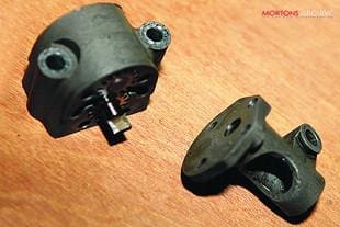 Motorcycle oil pump