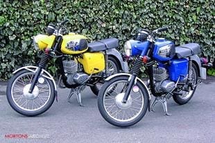 MZ TS commuter motorcycle