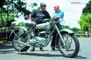 Norton military prototype motorcycle