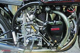 Norvin cafe racer engine