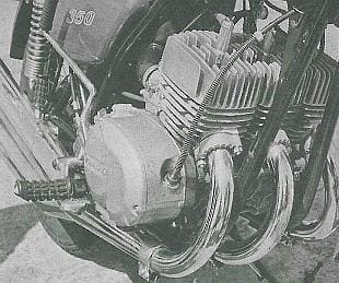 Kawasaki 350 two stroke triple