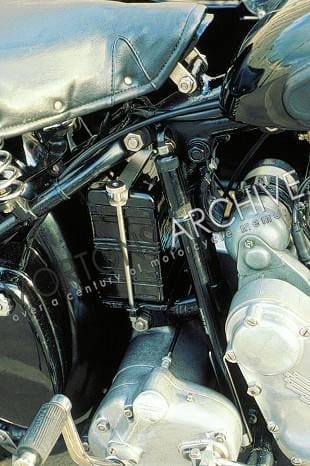 1948 Panther 600cc Model 100, classic British single cylinder motorcycle