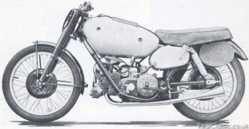 AJS Porcupine E90 classic British motorcycle
