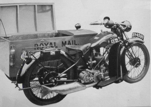 BSA 350cc telegram delivery bike 1941