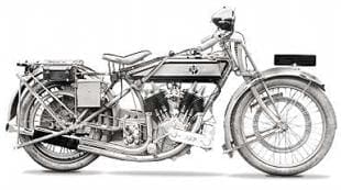 JAP v-twin engines also found their way into PV motorcycle frames