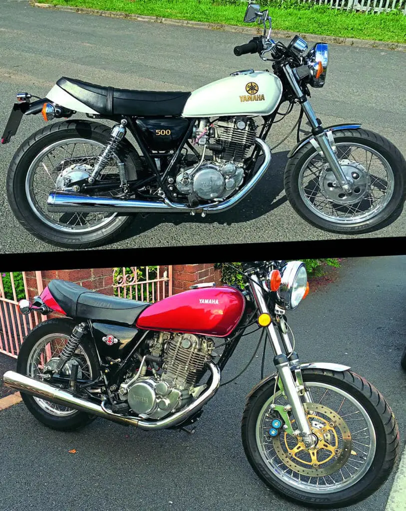 Show Us Yours: Ron’s Yamaha SR500s