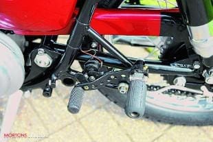 Royal Enfield Constellation foot rest bracket