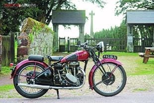 Rudge Ulster 1938 classic motorcycle