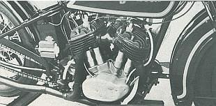 Harley-Davidson sidevalve motorcycle engine