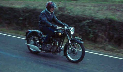 Sunbeam S8 classic post-war British motorcycle