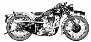 Sunbeam 'high camshaft' classic motorcycle