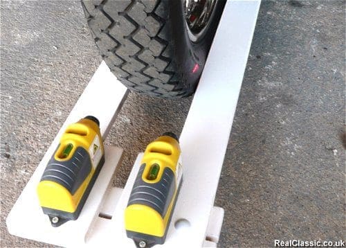 DIY Wheel Alignment Tool