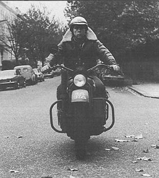 Classic Harley-Davidson motorcycle