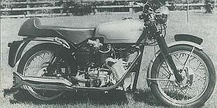 Velocette Thruxton classic British motorcycle