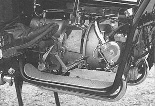 Gnome et Rhone motorcycle