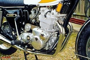 Triumph Trident 160V classic British motorcycle