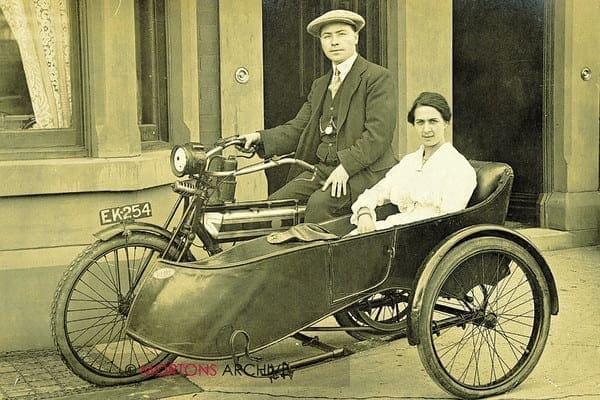 1913 Triumph sidecar