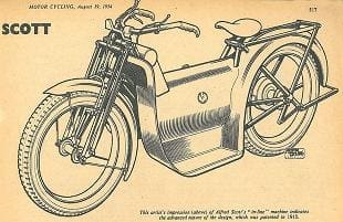 Alfred Scott profile, motorcycle design genius