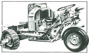11 Mulo Meccanico military three wheeler