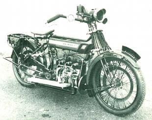 Royal Enfield classic British motorcycle prototype