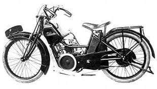 Ladies Velocette motorcycle was introduced before WW1