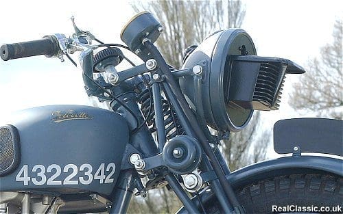 Velocette MDD 350 Brtitish motorcycle