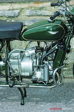 Velocette LE-Valiant special motorcycle