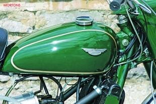Velocette LE-Valiant special motorcycle