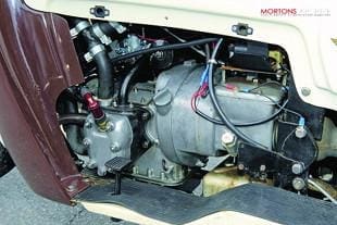 Velocette Vogue engine