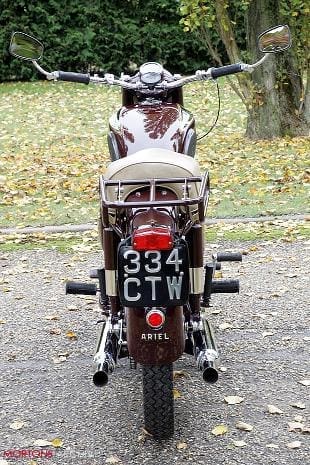 Ariel KH classic motorcycle