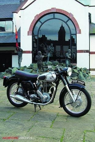 Norton ES2 490cc British single cylinder classic motorcycle