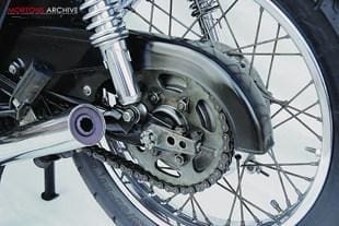 Kawasaki Z650 motorcycle