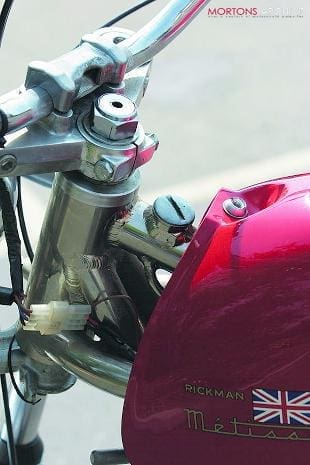 Triumph Metisse classic Rickman-framed special