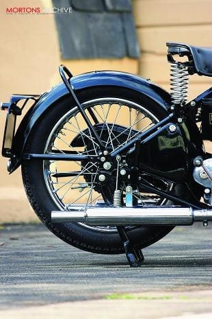 Royal Enfield J2 classic British motorcycle